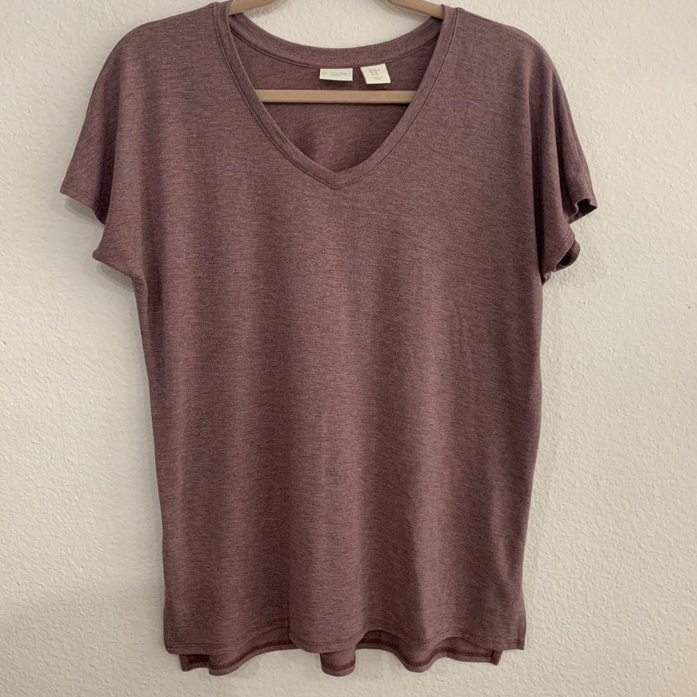 Deep Purple/Lavender St. Tropez West Basic Tee | M